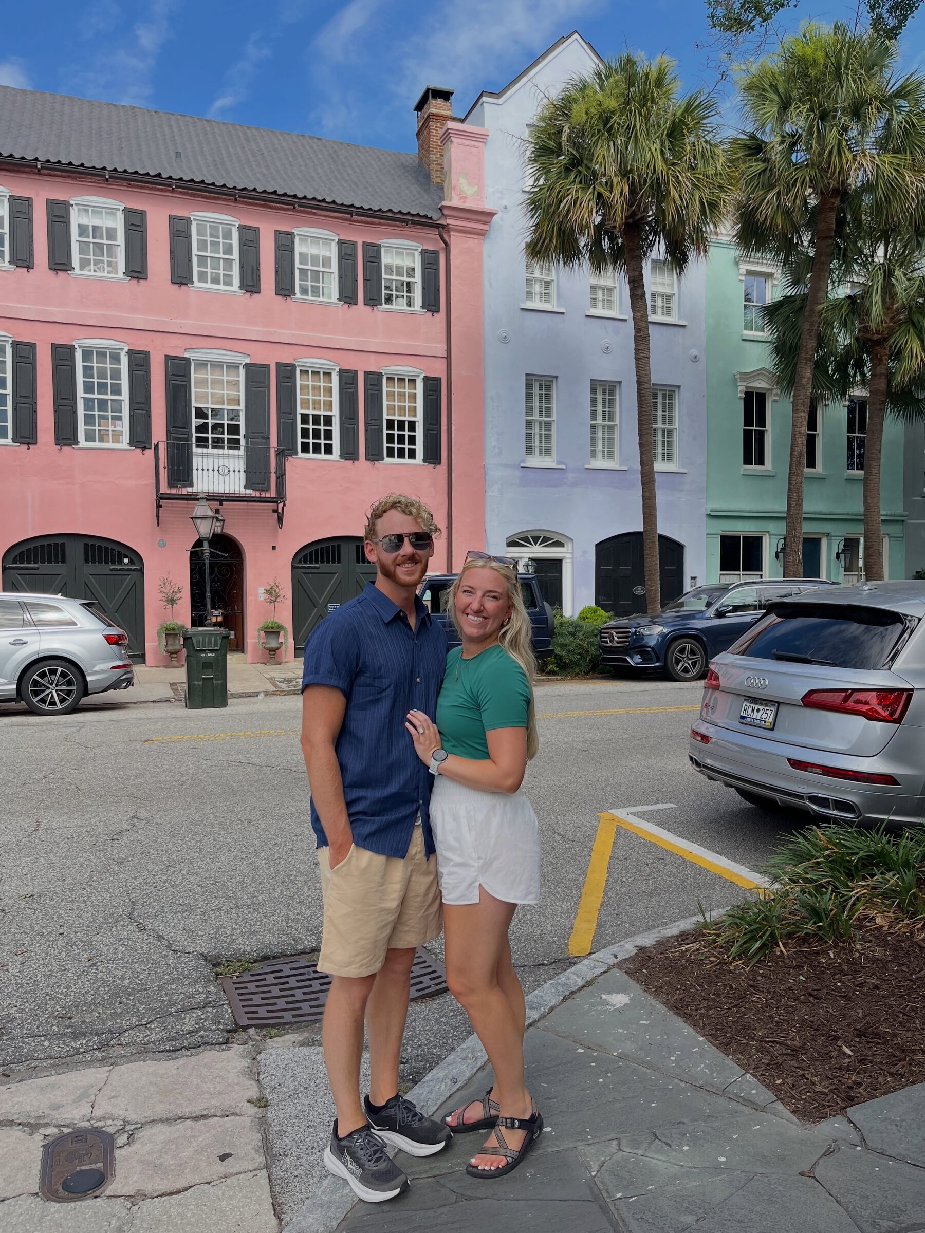 Dillon Dopp with his wife Karina